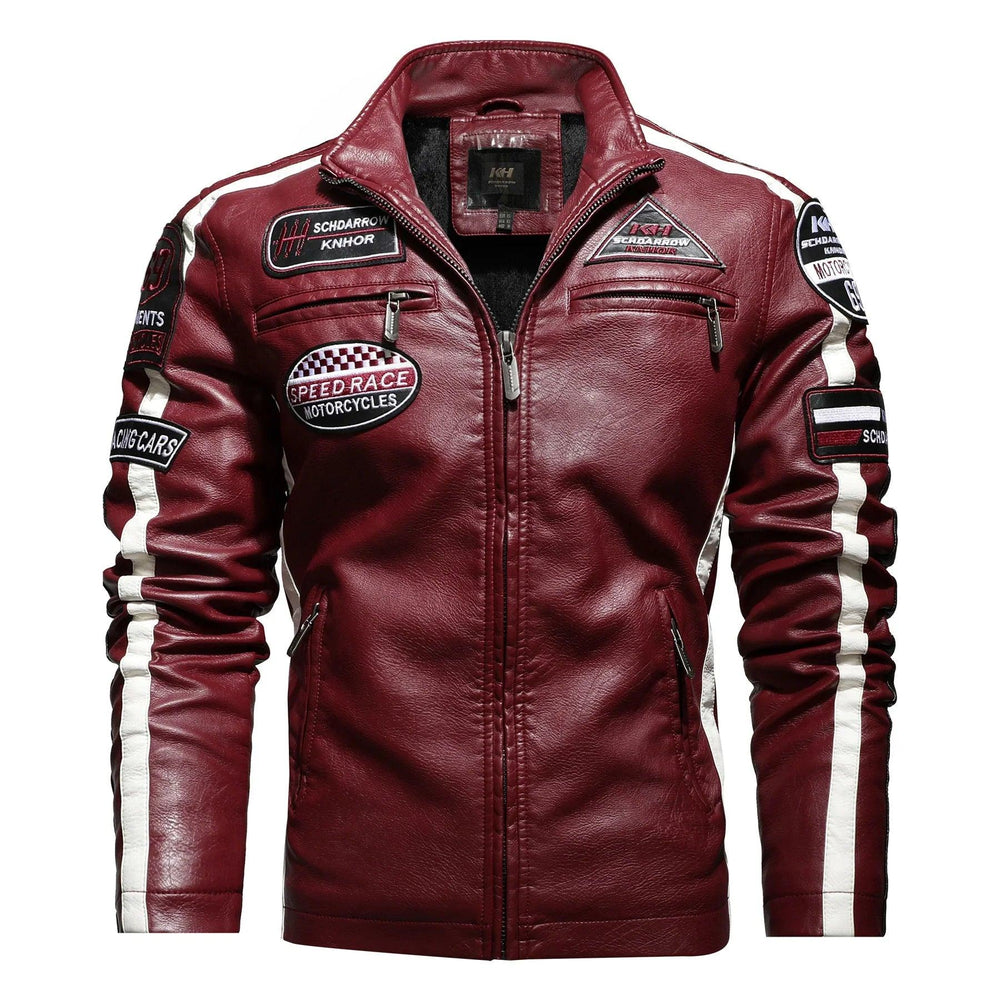 Men's Motorcycle Leather Street Motorcycle Racing Suit EX-STOCK Canada