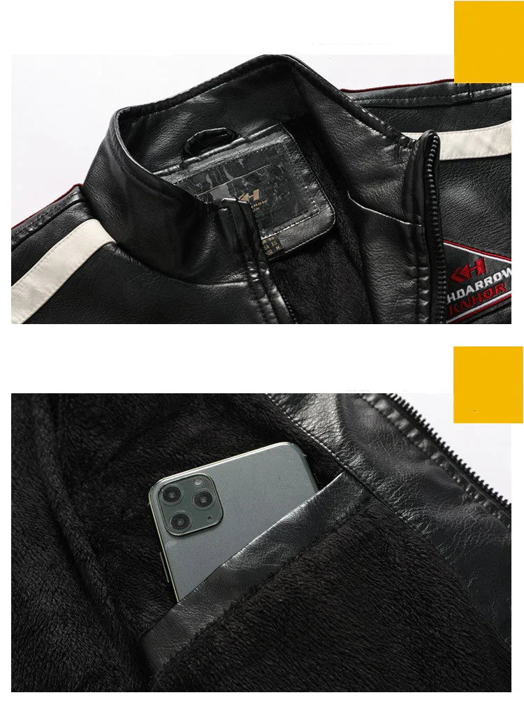 Men's Motorcycle Leather Street Motorcycle Racing Suit EX-STOCK Canada