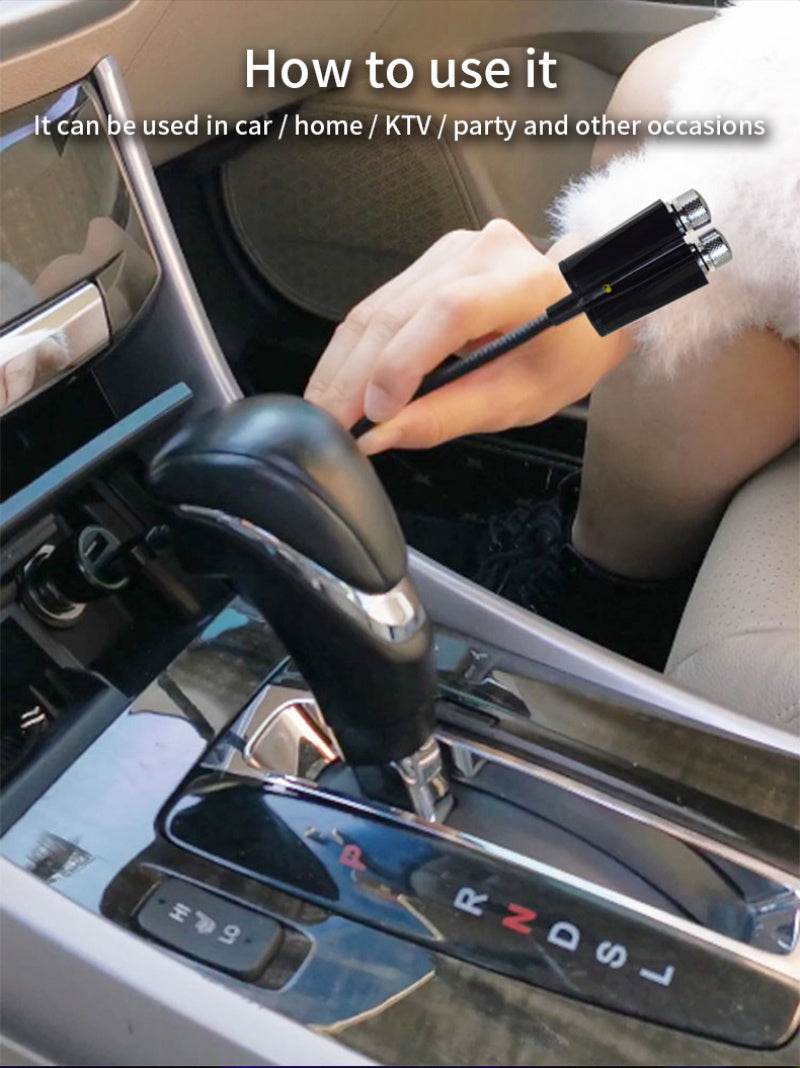 USB Car Ambient lighting Star Sky Vehicle Atmosphere Light - EX-STOCK Canada