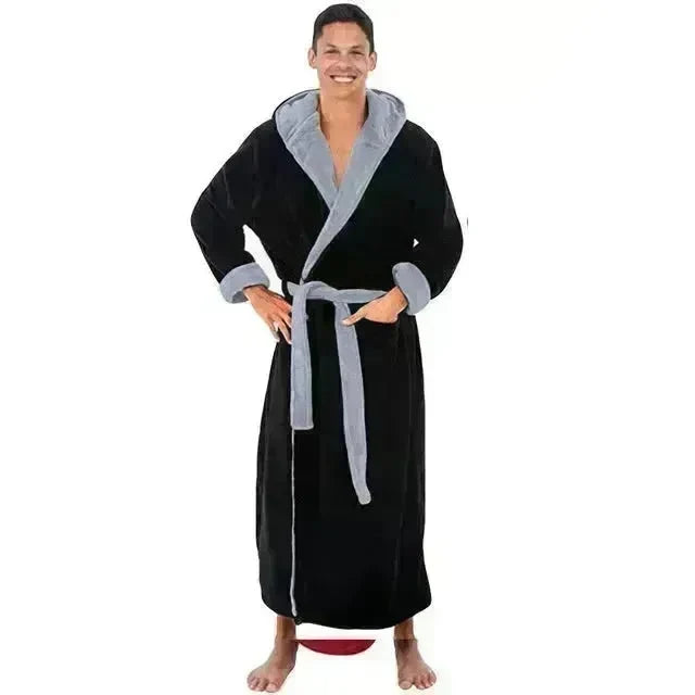 Men's Pajamas Winter Solid Color Home Wear - EX-STOCK CANADA