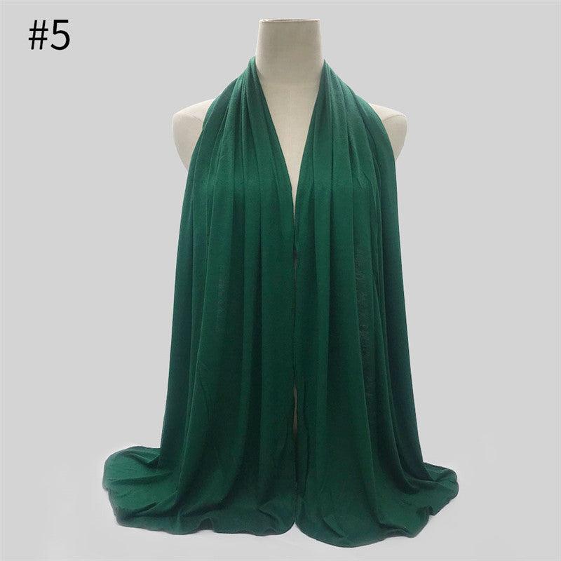 170x60cm Fashion Jersey Hijab Scarf Long Muslim Shawl - EX-STOCK Canada