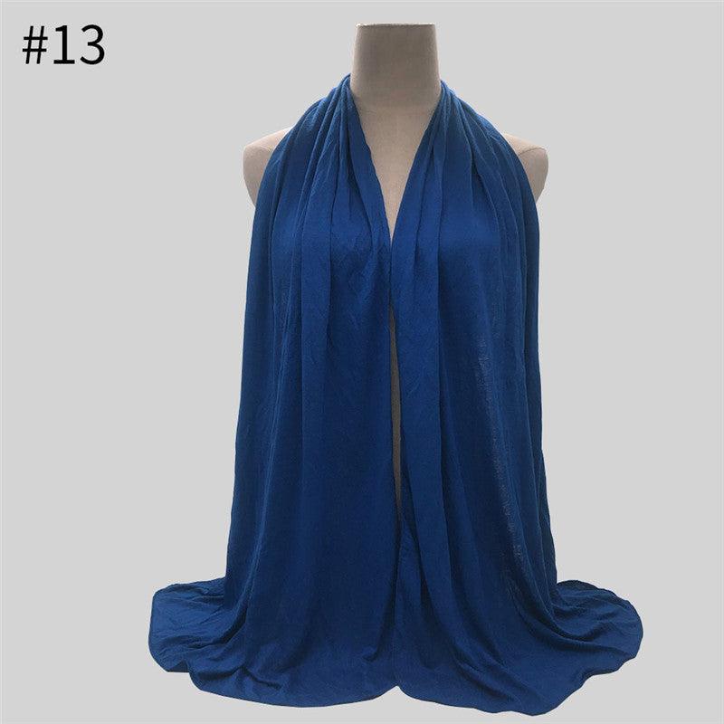 170x60cm Fashion Jersey Hijab Scarf Long Muslim Shawl - EX-STOCK Canada