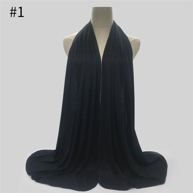 170x60cm Fashion Jersey Hijab Scarf Long Muslim Shawl - EX-STOCK Canada