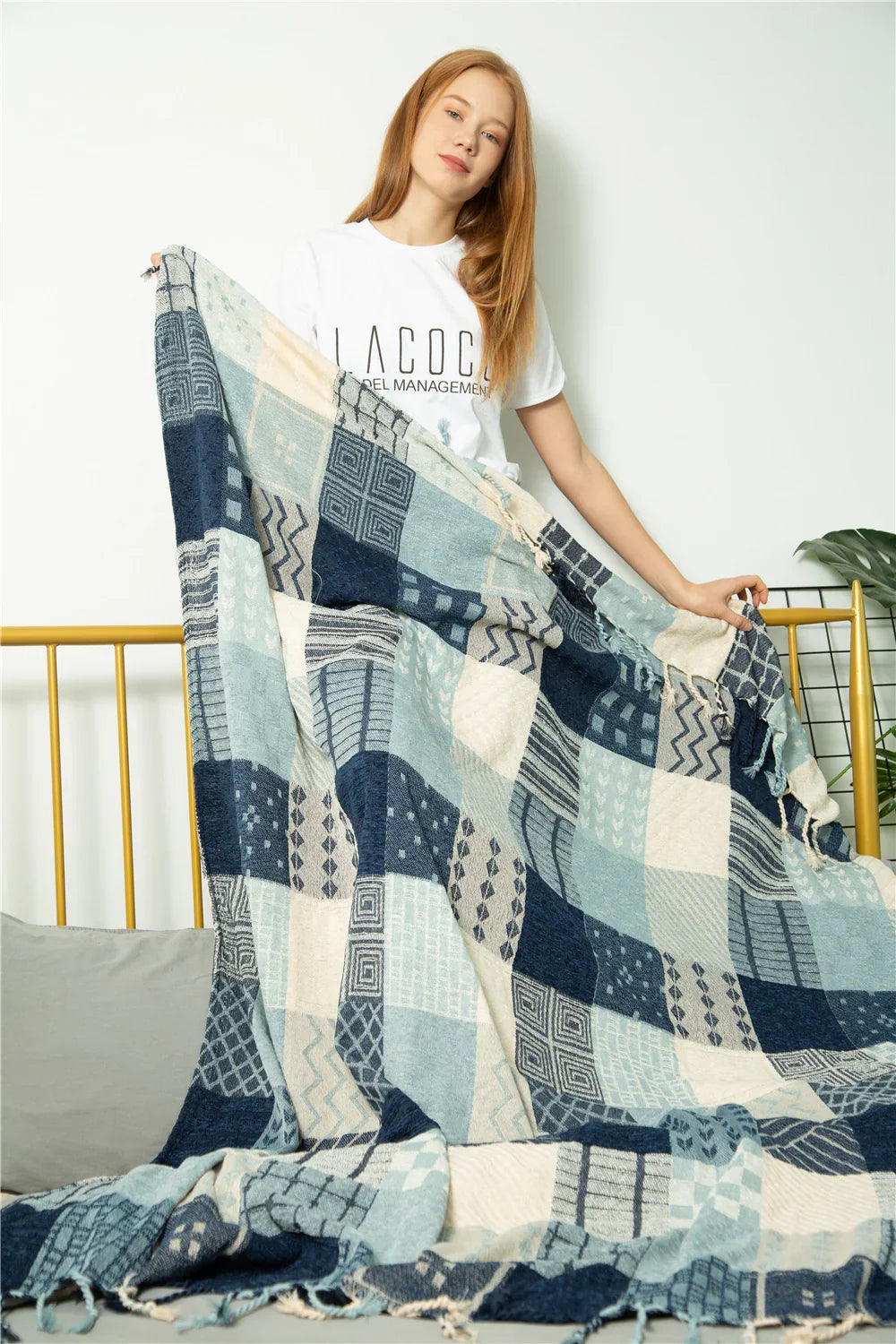 Coperta per Divano Coperta in Pile Coperta Morbida Coperta da Relax Coperta LetterariaEX-STOCK Canada