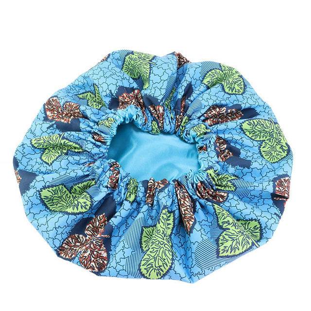 Pattern Satin Linned Bounce Hair Bonnet - EX-STOCK Canada