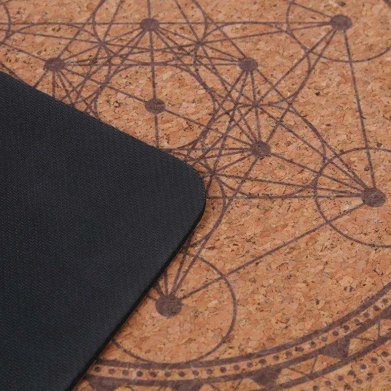Natural Rubber Yoga Mat Cork Yoga Mat EX-STOCK Canada