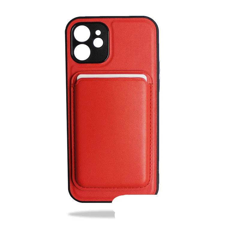 Leather Mobile Phone Case with Magnetic Card holder - EX-STOCK Canada