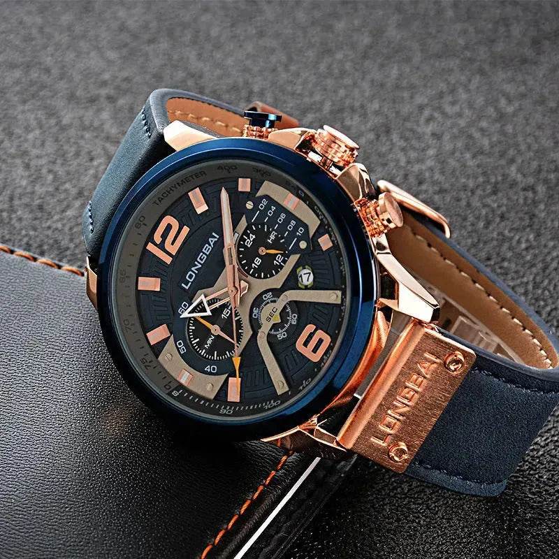 Multifunctional Waterproof Quartz Watch High-end Watch - EX-STOCK Canada