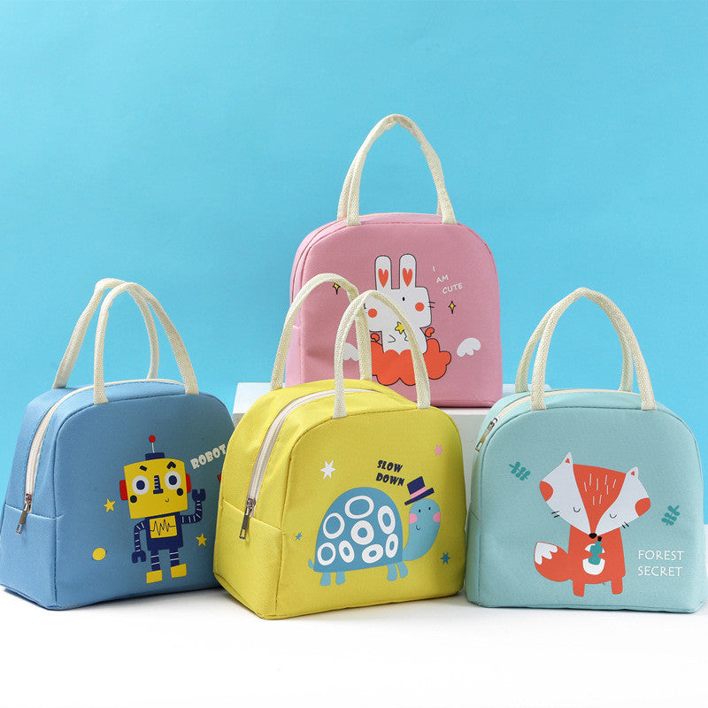 Cartoon Lunch Bag Insulation Bag Oxford Cloth Lunch Bag With Rice EX-STOCK