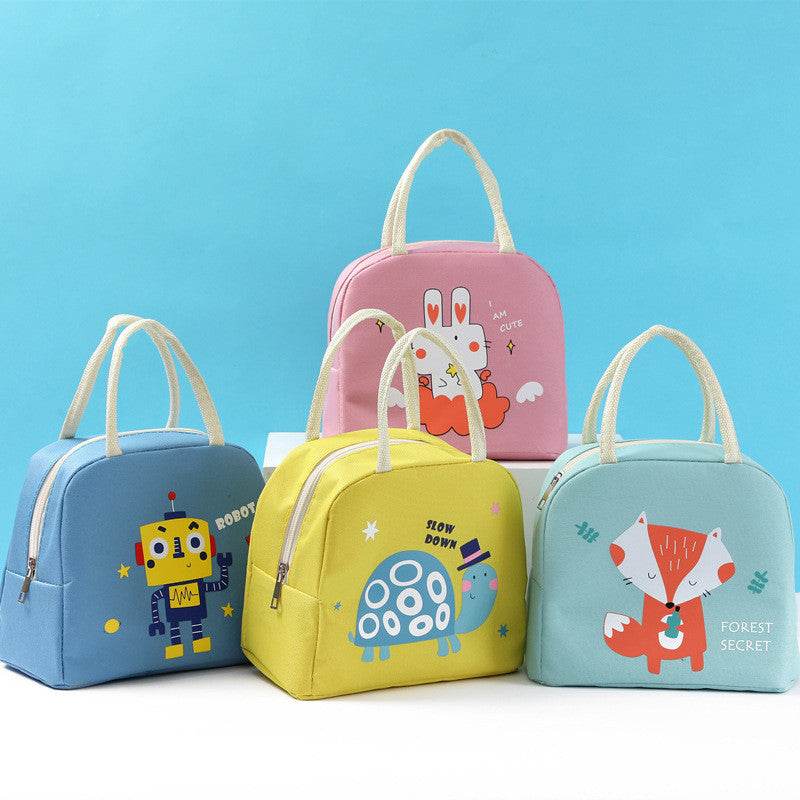 Girls Oxford Cloth Insulated Cartoon Lunch Bag for kids - EX-STOCK Canada