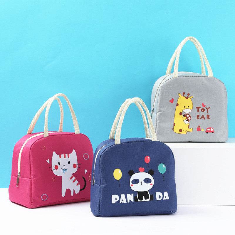 Girls Oxford Cloth Insulated Cartoon Lunch Bag for kids - EX-STOCK Canada