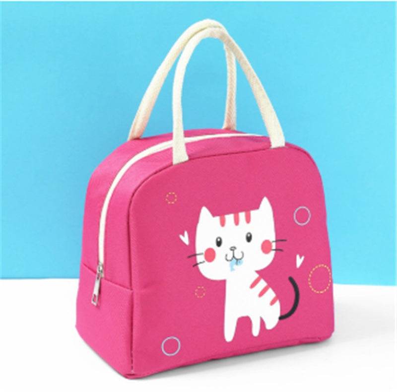 Girls Oxford Cloth Insulated Cartoon Lunch Bag for kids - EX-STOCK Canada