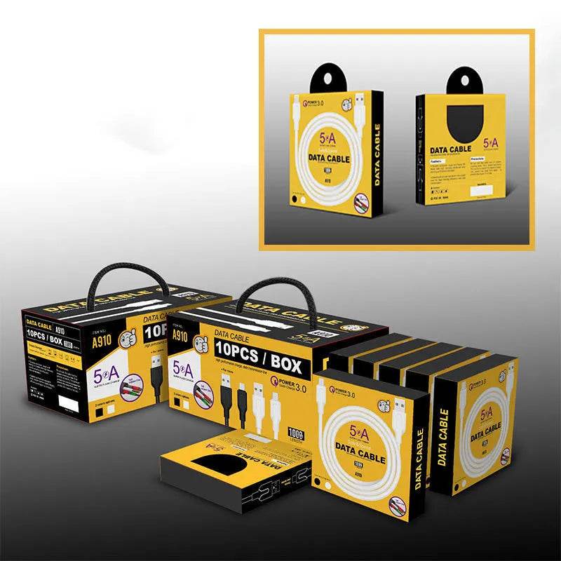 USB Fast Charging Mobile Phone Charging Cable Data Cable - EX-STOCK Canada