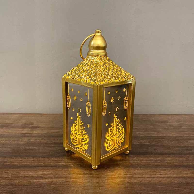 Lamp Led Eid Mubarak Decor Ramadan Kareem Decorations Hanging Lamp - EX-STOCK Canada
