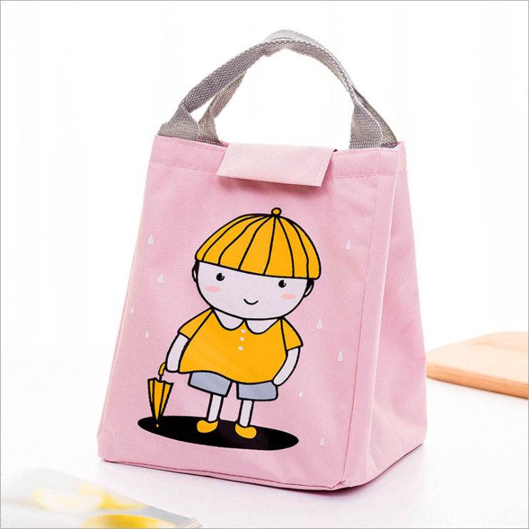 Kids Cartoon Canvas Lunch Bag - EX-STOCK Canada