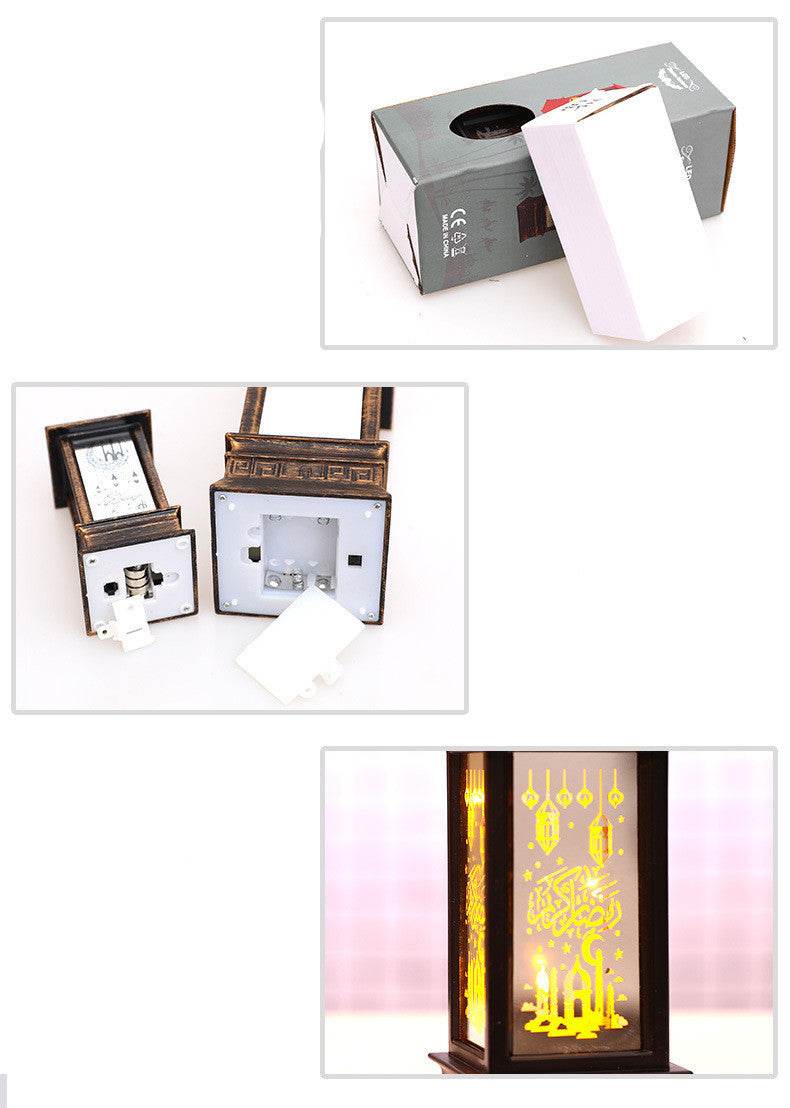 New Plastic LED Wind Lantern Eid Mubarak Gift - EX-STOCK Canada