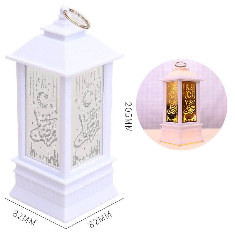New Plastic LED Wind Lantern Eid Mubarak Gift - EX-STOCK Canada