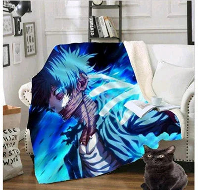 Blanket Double Thicken Square Blanket Lunch Break Blanket EX-STOCK Canada