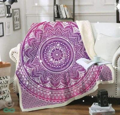 Blanket Double Thicken Square Blanket Lunch Break Blanket EX-STOCK Canada