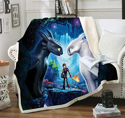 Blanket Double Thicken Square Blanket Lunch Break Blanket EX-STOCK Canada