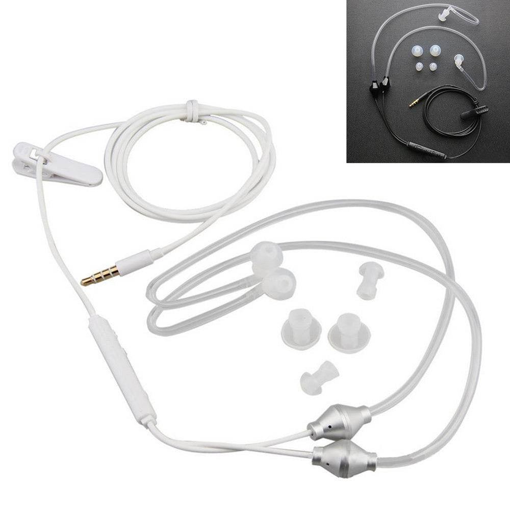 Mobile Phone Health Earphones With Microphone Bilateral in-ear Air Duct Health Non-hazardous Earphones - EX-STOCK Canada