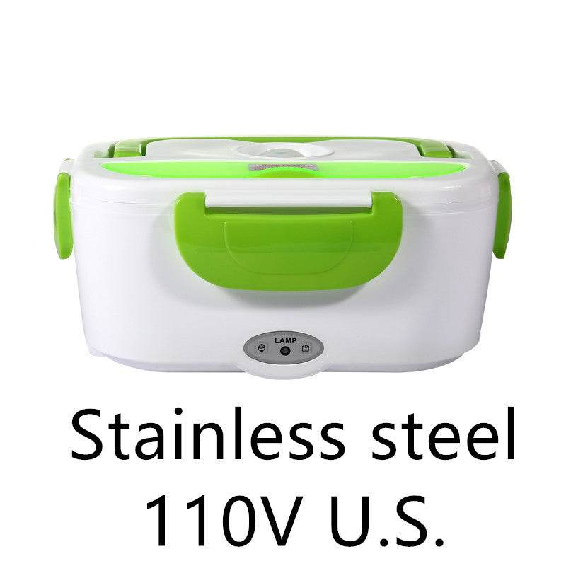 Electric Heated Lunch Box – Stainless Steel Food Warmer - EX-STOCK Canada