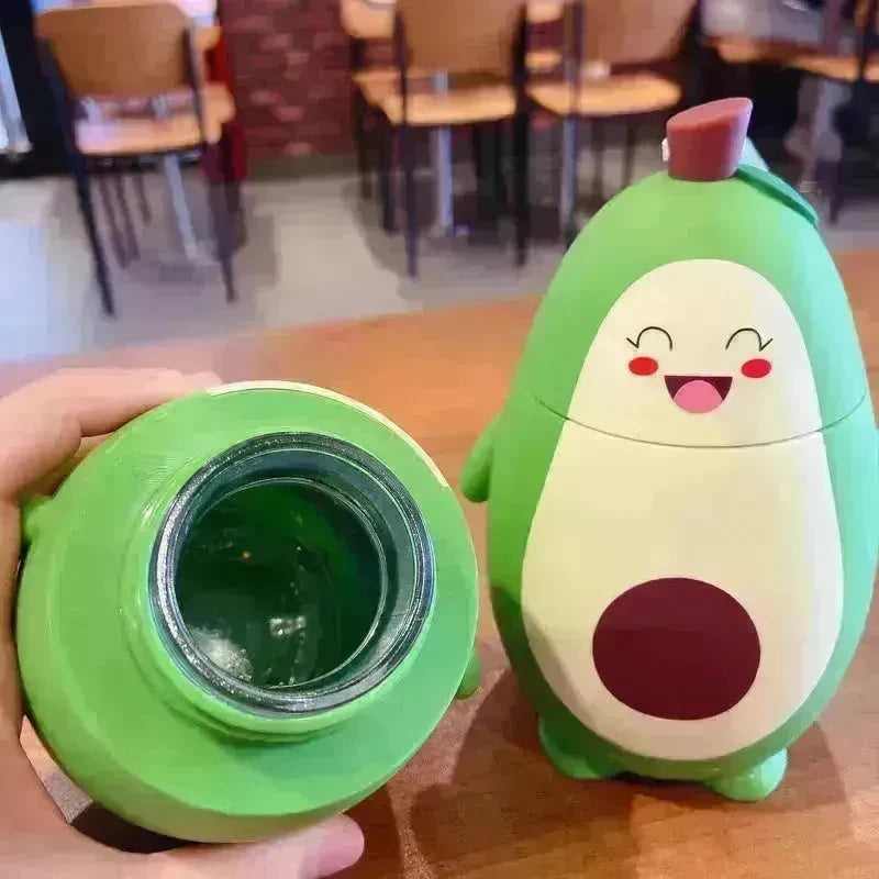 Children Cute Cartoon Thermos Water Cup cartoon drink bottle for Kids - EX-STOCK CANADA