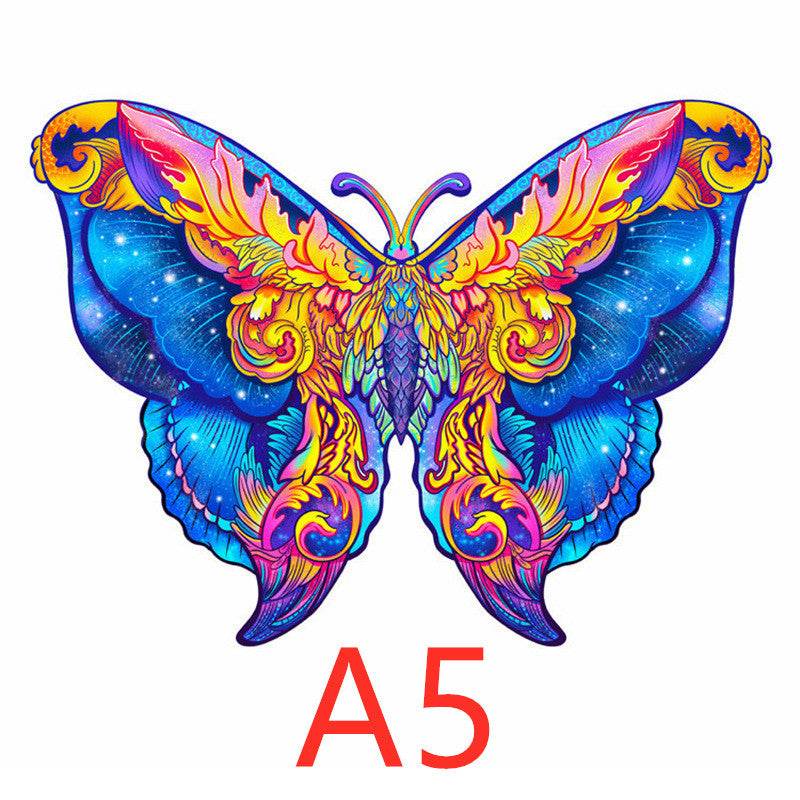 Animal Shaped Wooden Puzzle Play Toy for Kids 14 years above - EX-STOCK Canada