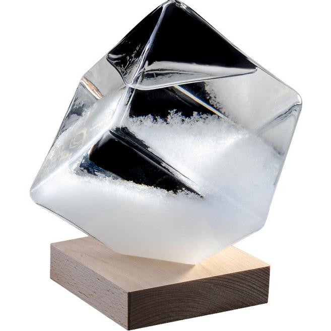 Desktop Droplet Storm Glass Bottle Weather Forecast Predictor Monitor Barometer For Home Decor Water Cubes EX-STOCK Canada
