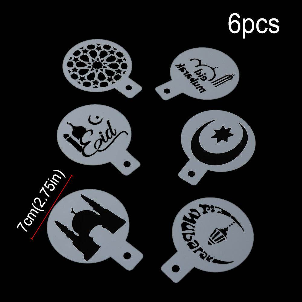 Eid Mubarak Festival Ramadan Cake Decoration Spray Flower Mould - EX-STOCK Canada