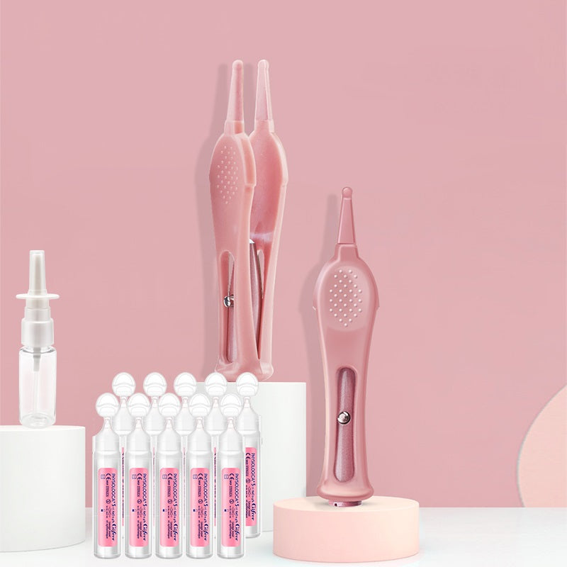 Baby Nose Clip with Light Baby Nose Digging Device Nasal Aspirator Safety Tweezers Luminous EX-STOCK Canada