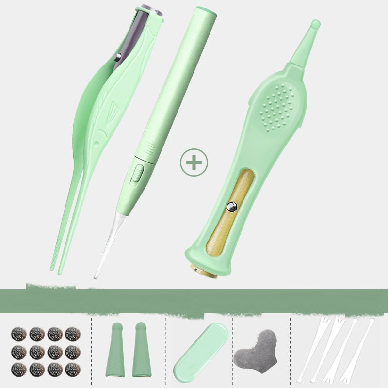 Baby Nose Clip with Light Baby Nose Digging Device Nasal Aspirator Safety Tweezers Luminous EX-STOCK Canada