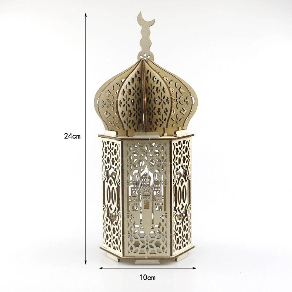 Ramadan Festival Decorative Eooden Crafts Ornaments - EX-STOCK Canada