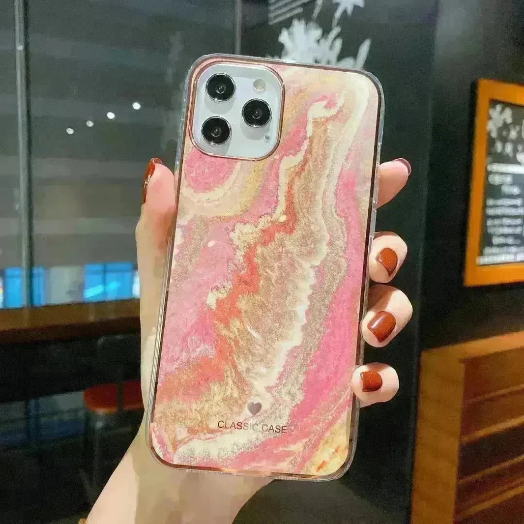 Electroplating silicone iphone case - EX-STOCK CANADA