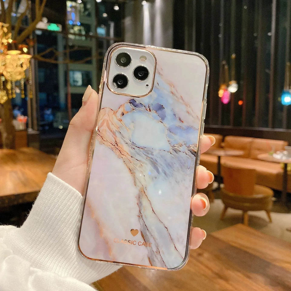 Electroplating silicone iphone case - EX-STOCK Canada