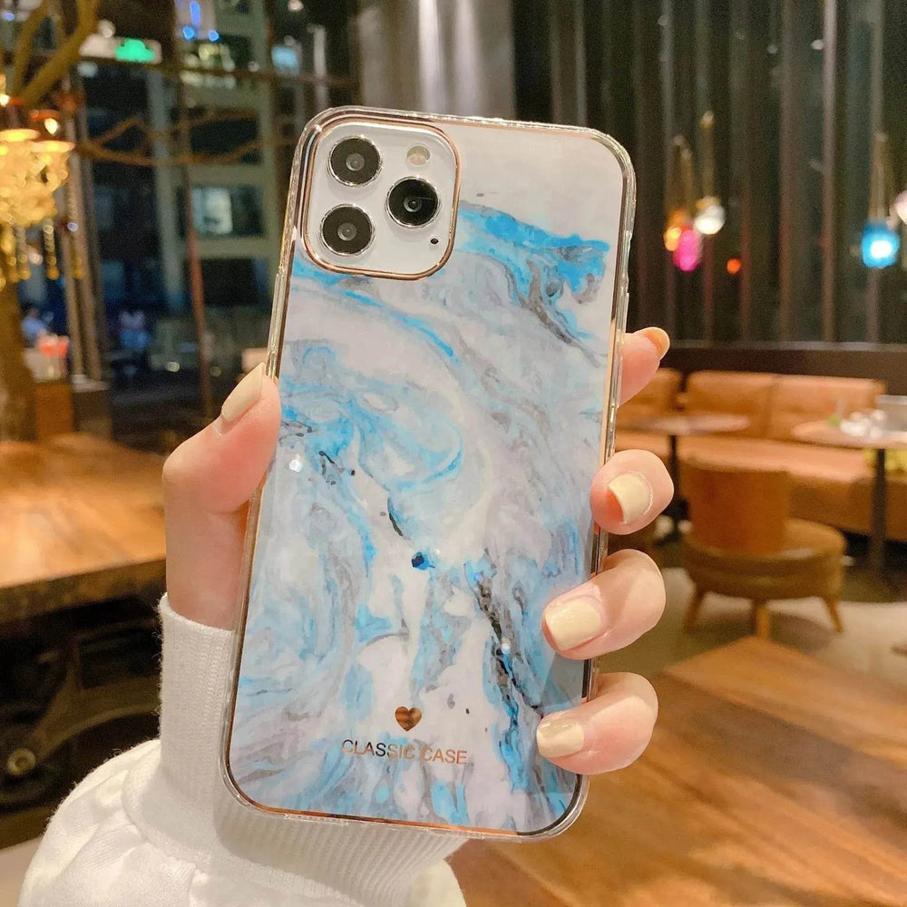 Electroplating silicone iphone case - EX-STOCK Canada