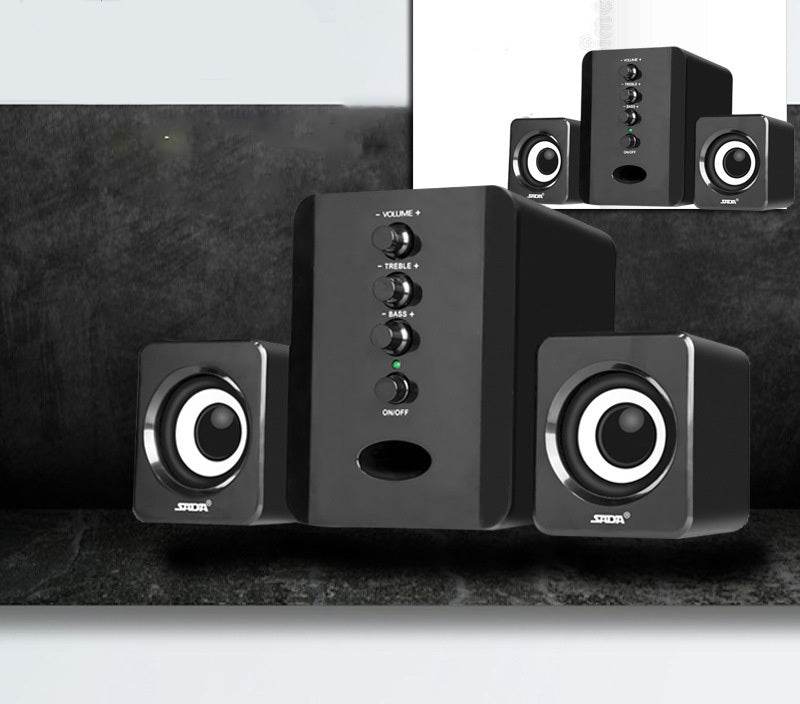 Speakers Computer D-202 Combination Music-Player Subwoofer-Sound-Box Smart-Phones Stereo EX-STOCK CANADA