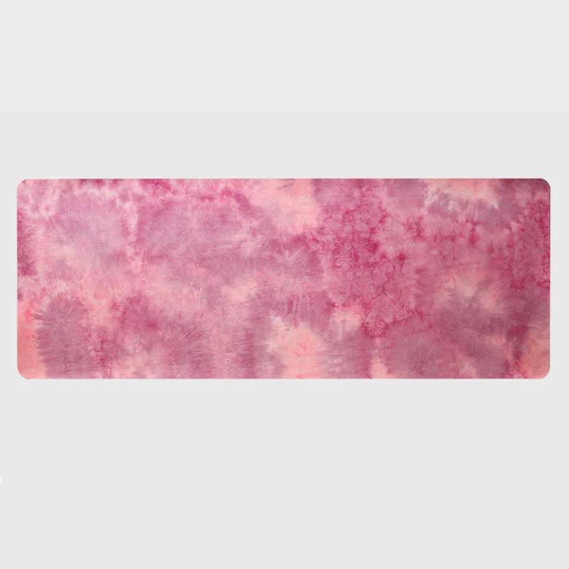 Tie-dyed Natural Rubber Yoga Mat Suede Sublimation Transfer Yoga Mat EX-STOCK Canada