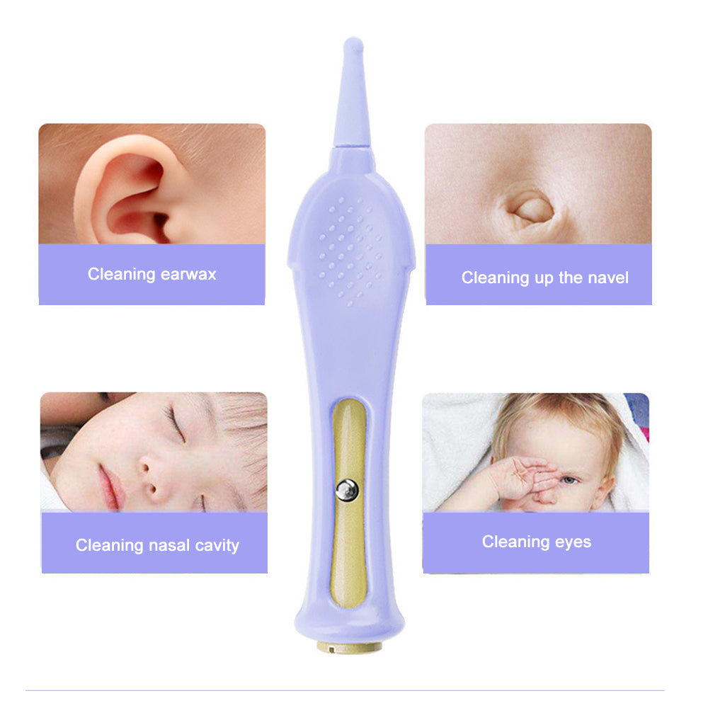 Baby Nose Clip with Light Baby Nose Digging Device Nasal Aspirator Safety Tweezers Luminous EX-STOCK Canada