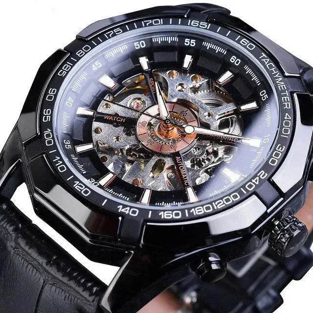 Forsining Watch Men's Fashion Casual Classic Popular Waterproof Manual Mechanical Watch - EX-STOCK Canada