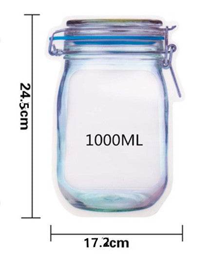 Reusable Snack Bag Biscuit seal Bag - EX-STOCK Canada