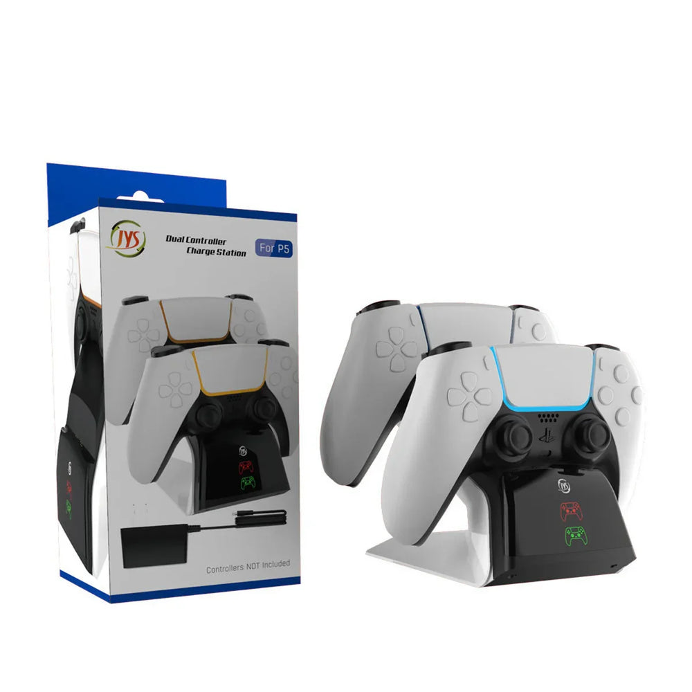 Ps5 Handle Aircraft Double Seat Charging Ps5 Wireless Handle Charger P5 Base Double Charging Contact Charging Fast Charging EX-STOCK Canada