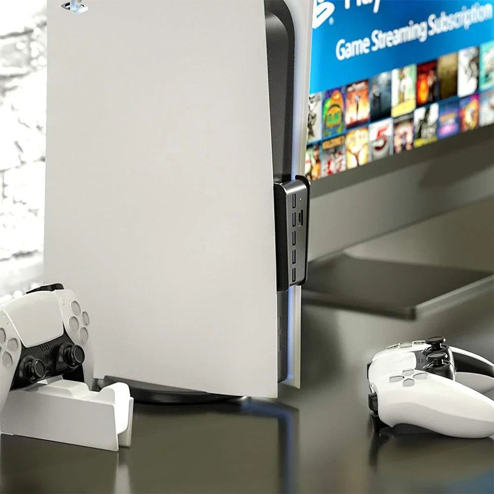 Ps5 Host Hub Converter P5Usb Hub Multi-Function High-Speed Transmission Ps5 EX-STOCK Canada