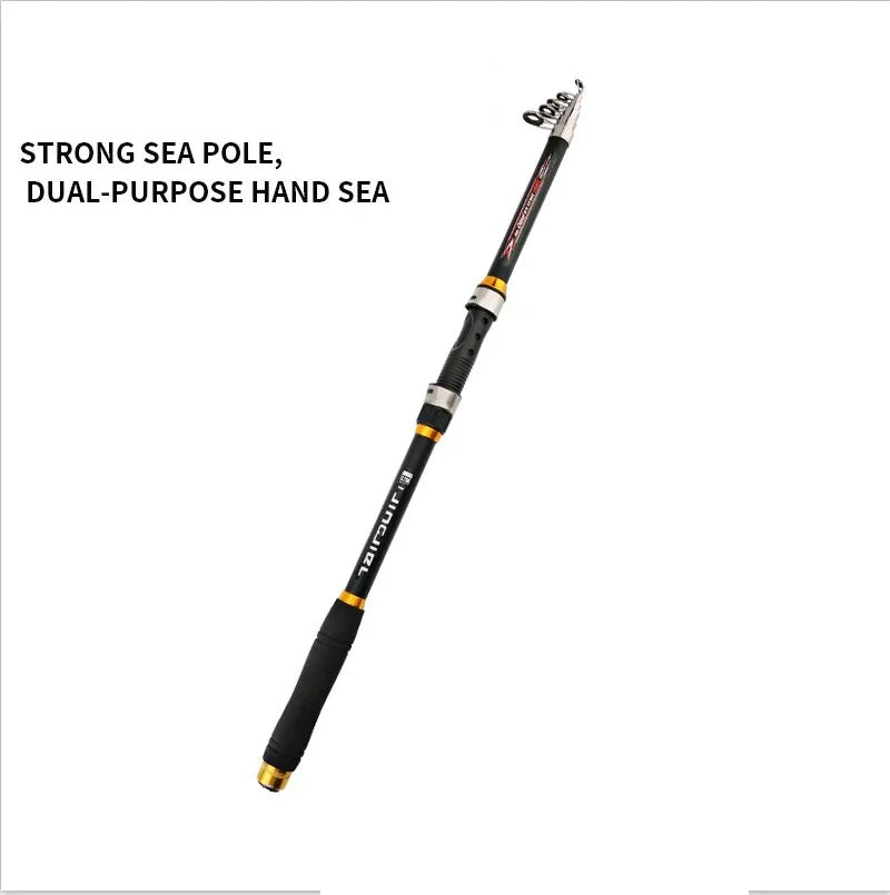 2.1M -3.6M Carp Fishing Rod Feeder Hard FRP Carbon Fiber Telescopic Fishing Rod Fishing Pole EX-STOCK Canada