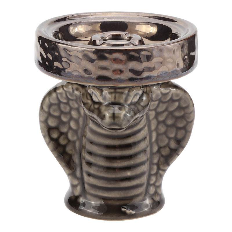 Creative Cobra Shaped Hookah Accessories Individually Packaged Ceramic Pot - EX-STOCK Canada