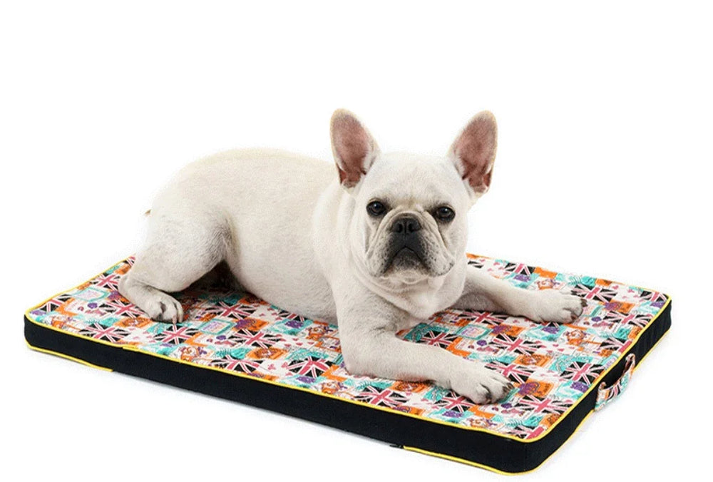 Thickened Pet Printing Canvas Dog Mats Dog Bed Mats Dog Bed Mattresses EX-STOCK Canada