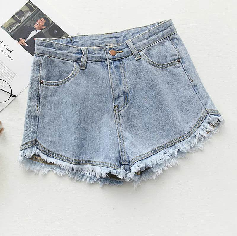 Newsummer Women Short Jeans Ladies Denim Pants Trousers - EX-STOCK Canada