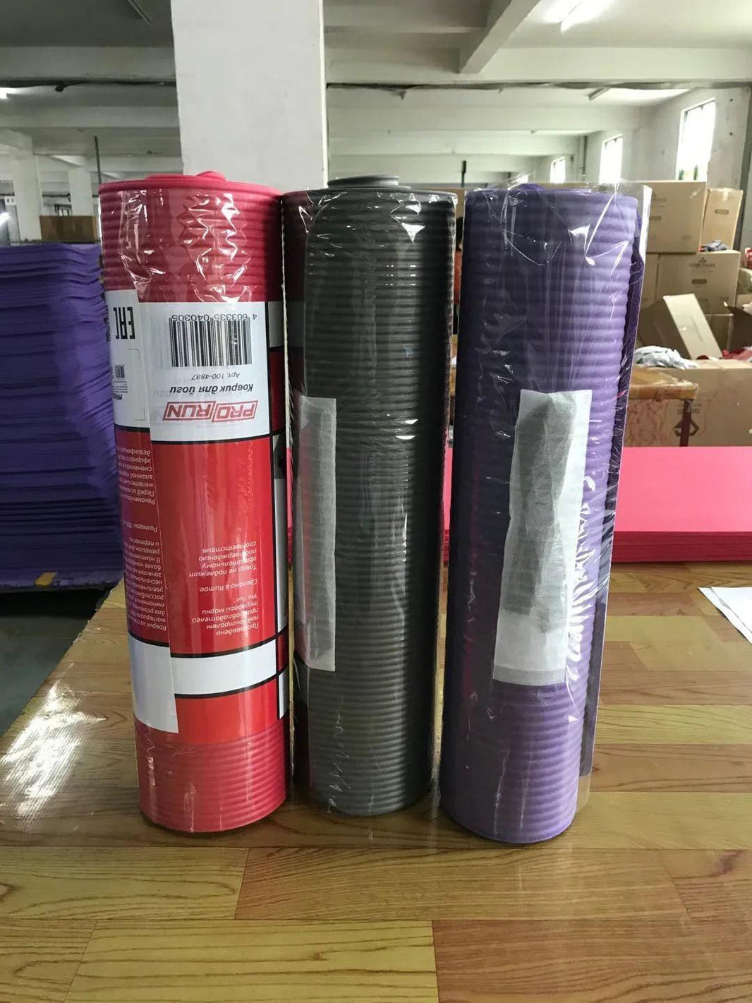 Yoga Mat NBR Yoga Mat Striped Yoga Mat EX-STOCK Canada