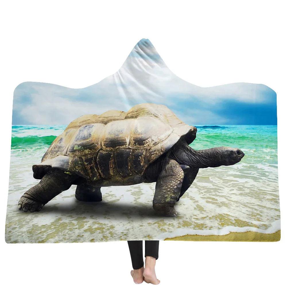 New Hooded Blanket Poncho Thicker Blanket Hooded Blanket Home EX-STOCK Canada