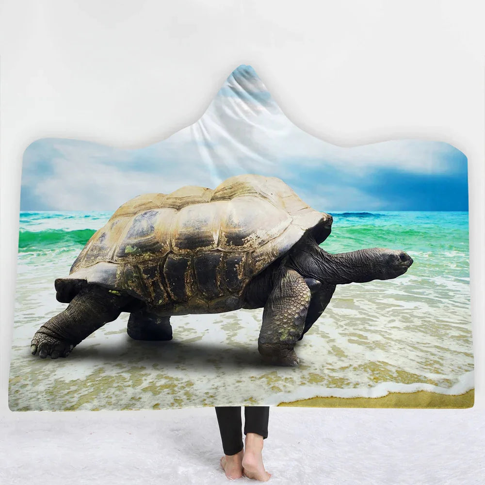 Hooded Blanket Cloak Blanket Thick Blanket EX-STOCK Canada